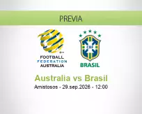 Australia vs Brasil