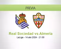 Pronóstico Real Sociedad Almería (14 abril 2024)