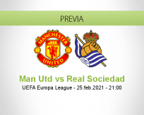 Pronóstico Man Utd Real Sociedad (25 febrero 2021)