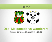 Pronóstico Dep. Maldonado Wanderers (20 septiembre 2021)