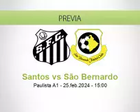 Santos vs São Bernardo