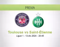 Pronóstico Toulouse Saint-Étienne (13 diciembre 2024)