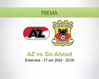 Pronóstico AZ Go Ahead (27 octubre 2024)