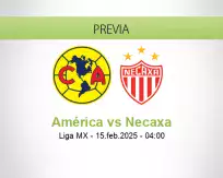 Pronóstico América Necaxa (14 febrero 2025)