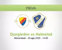 Pronóstico Djurgården Halmstad (03 agosto 2025)