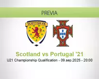 Pronóstico Scotland Portugal '21 (09 setiembre 2025)