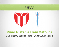 River Plate vs Univ Católica