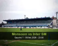 Pronóstico Monsoon Inter SM (09 febrero 2026)