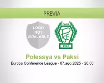 Pronóstico Polessya Paksi (07 agosto 2025)
