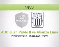 Pronóstico ADC Juan Pablo II Alianza Lima (31 julio 2025)