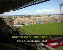 Pronóstico Manta Vinotinto FC (22 noviembre 2025)
