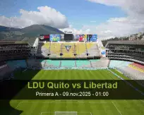 Pronóstico LDU Quito Libertad (08 noviembre 2025)
