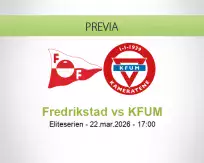 Pronóstico Fredrikstad KFUM (22 marzo 2026)