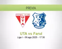 Pronóstico UTA Farul (09 agosto 2025)
