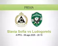 Pronóstico Slavia Sofía Ludogorets (09 agosto 2025)