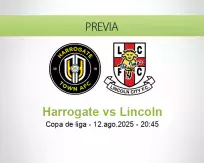 Pronóstico Harrogate Lincoln (12 agosto 2025)