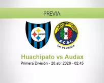 Pronóstico Huachipato Audax (19 abril 2026)