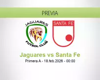 Jaguares vs Santa Fe
