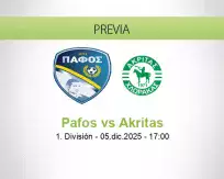 Pafos vs Akritas