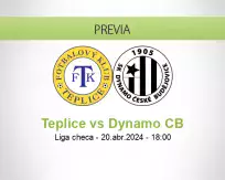 Pronóstico Teplice Dynamo CB (20 abril 2024)