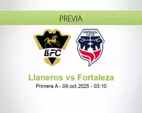 Pronóstico Llaneros Envigado (09 noviembre 2025)