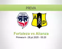Pronóstico Fortaleza Alianza (27 julio 2025)