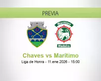 Pronóstico Chaves Marítimo (11 enero 2026)