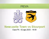 Pronóstico Newcastle Town Stourport (02 agosto 2025)