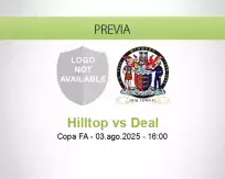 Pronóstico Hilltop Deal (03 agosto 2025)
