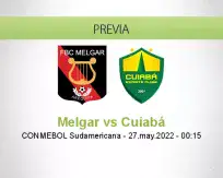 Pronóstico Melgar Cuiabá (26 mayo 2022)