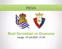 Pronóstico Real Sociedad Osasuna (27 octubre 2024)