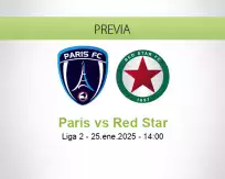 Pronóstico Paris Red Star (25 enero 2025)