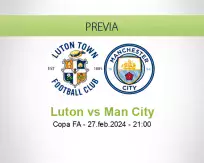 Luton vs Man City