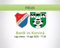 Pronóstico Baník Karviná (10 agosto 2025)