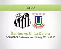 Santos vs U. La Calera
