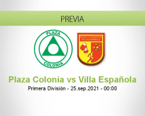 Pronóstico Plaza Colonia Villa Española (24 septiembre 2021)