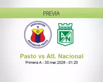Pasto vs Atl. Nacional