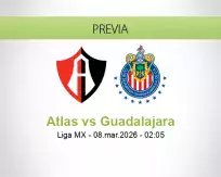 Pronóstico Atlas Guadalajara (07 marzo 2026)