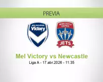 Mel Victory vs Newcastle