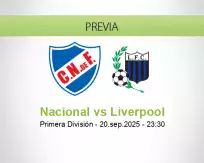 Pronóstico Nacional Liverpool (20 septiembre 2025)