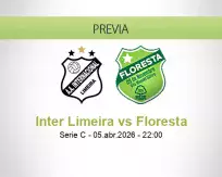 Pronóstico Inter Limeira Floresta (05 abril 2026)