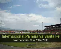 Pronóstico Internacional Palmira Santa Fe (05 agosto 2025)