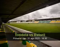 Pronóstico Tondela Estoril (31 agosto 2025)