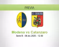 Modena vs Catanzaro