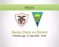 Pronóstico Santa Clara Estoril (31 enero 2026)