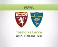 Pronóstico Torino Lecce (01 febrero 2026)