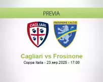 Pronóstico Cagliari Frosinone (23 septiembre 2025)