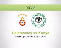 Pronóstico Galatasaray Konya (22 septiembre 2025)