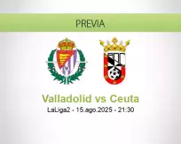 Pronóstico Valladolid Ceuta (15 agosto 2025)