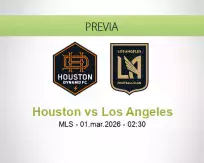 Pronóstico Houston Los Angeles (28 febrero 2026)